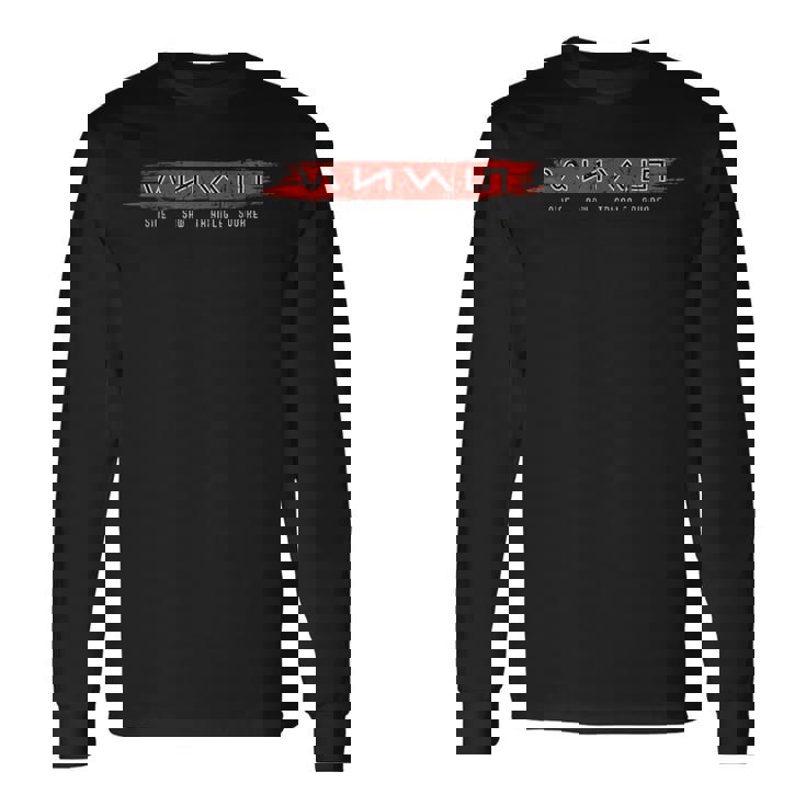 モジュラーシンセサイザー キーボード テクノ アナログ波形 長袖Tシャツ