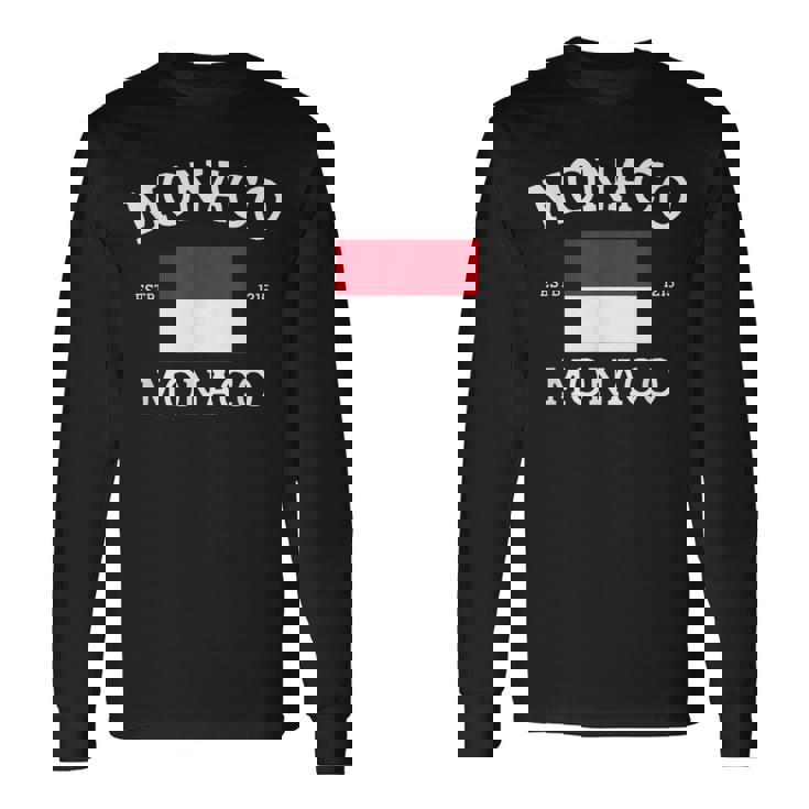 モナコの歴史 長袖Tシャツ ギフトのアイデア