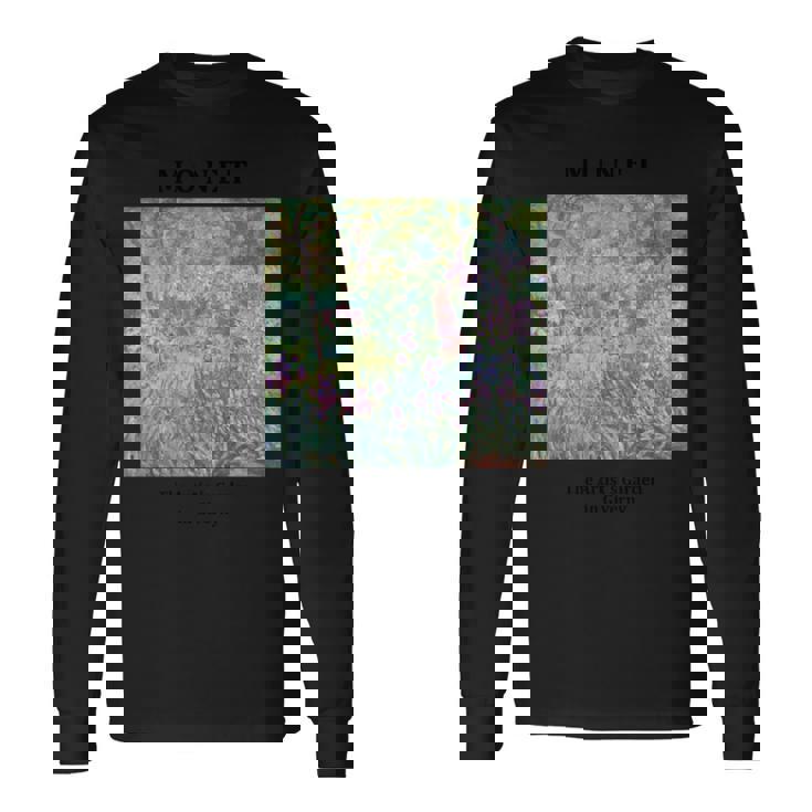 モネギヴェルニーのアリストの庭 長袖Tシャツ