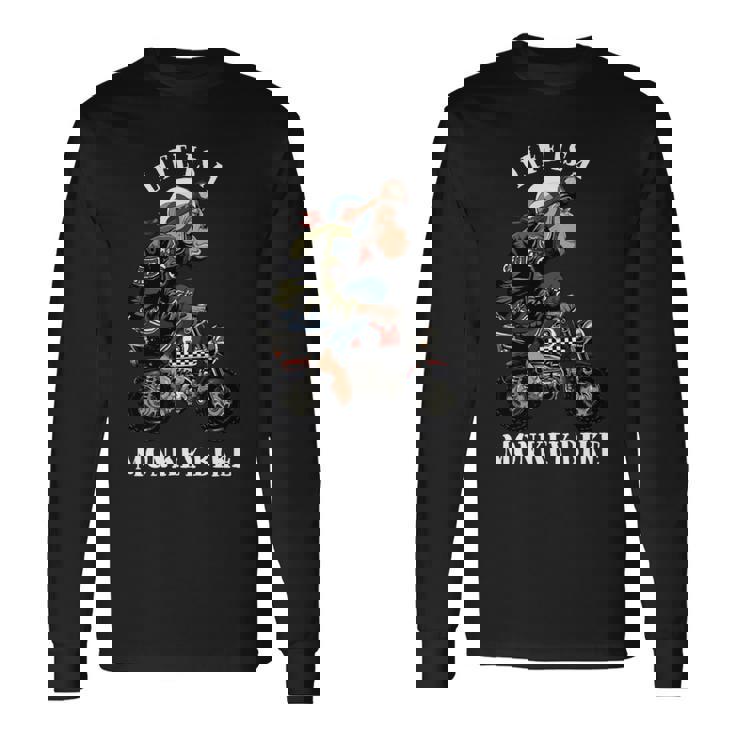 モンキーバイク 長袖tシャツ 長袖Tシャツ