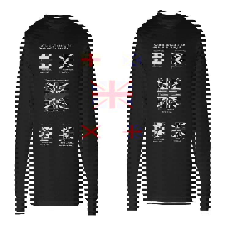 ユニオンジャックの進化 長袖Tシャツ