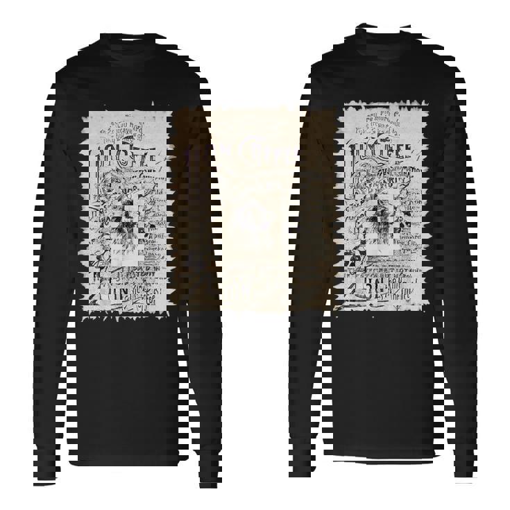 ライオンコーヒー キングオブコーヒー ヴィンテージtシャツ ジャワモカリオ 長袖Tシャツ