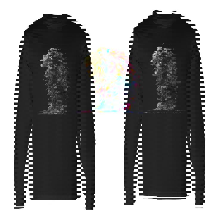 ライオンラバーアートワーク 長袖Tシャツ
