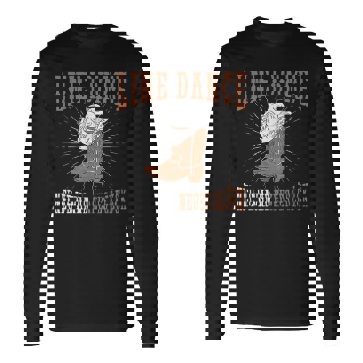 ラインダンス 新壁 新幸福 洋田 ラインダンス 長袖Tシャツ