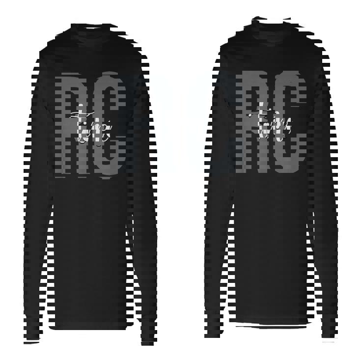 ラジコン カー愛好家 ラジコンカーレース 長袖Tシャツ