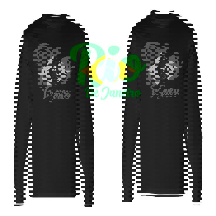 リオデジャネイロ ブラジル お土産 ブラジル 長袖tシャツ 長袖Tシャツ