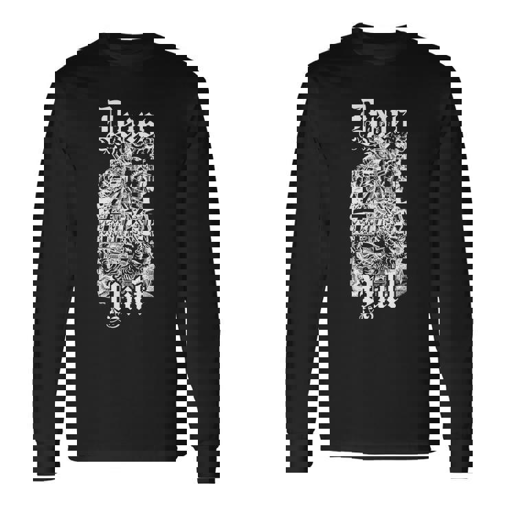 ルネサンス フェスティバル コスチューム Deusult シャツ 長袖Tシャツ