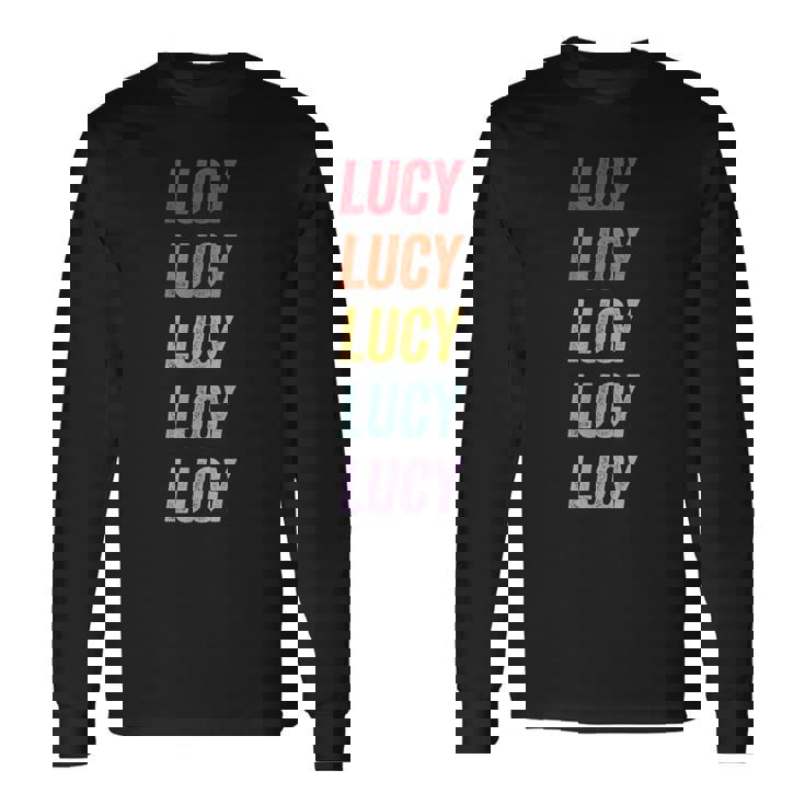 ルーシー 長袖Tシャツ