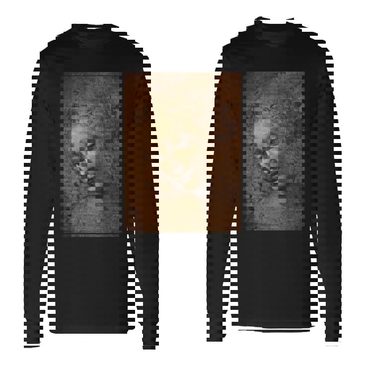 レオナルド・ダ・ヴィンチによるラ・スカピリアタ 長袖tシャツ 長袖Tシャツ