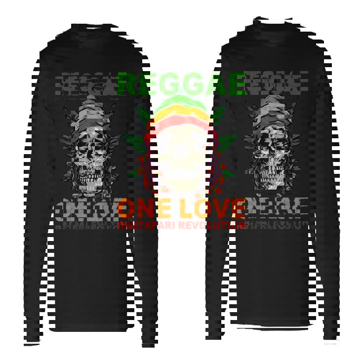 レゲエ、カーニバルフェスティバル、ラスタカラー 長袖Tシャツ