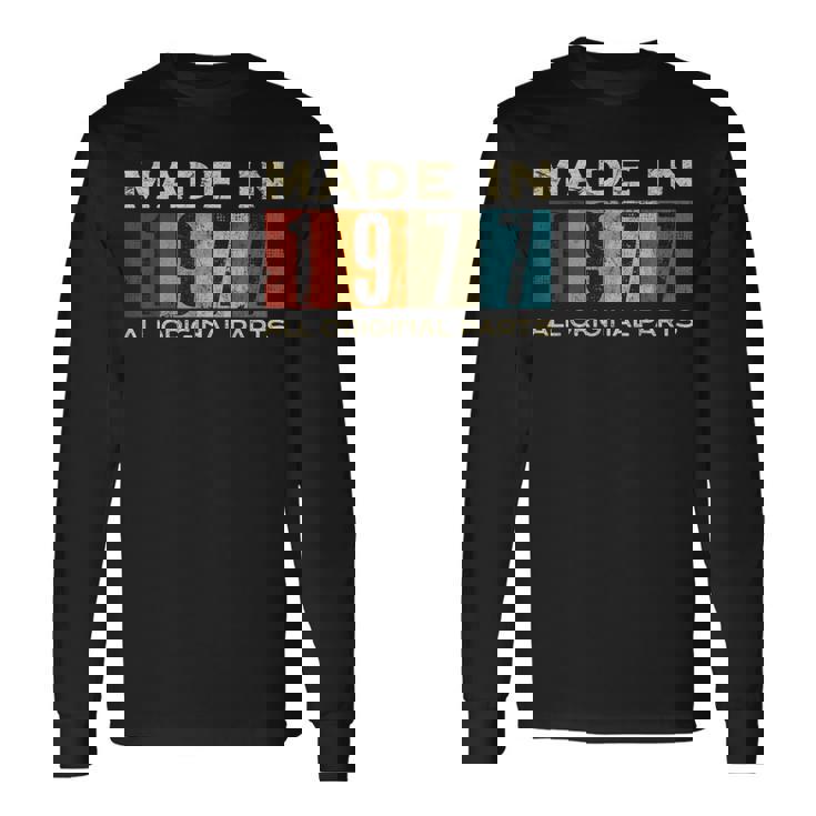 レトロ 1977 オールオリジナルパーツ ヴィンテージ 1977年製 メンズ レディース 長袖Tシャツ