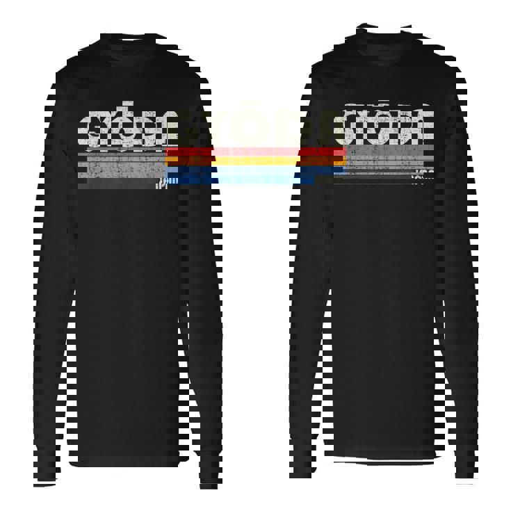 レトロ ヴィンテージ 70S 80S スタイル 行田 日本 長袖Tシャツ