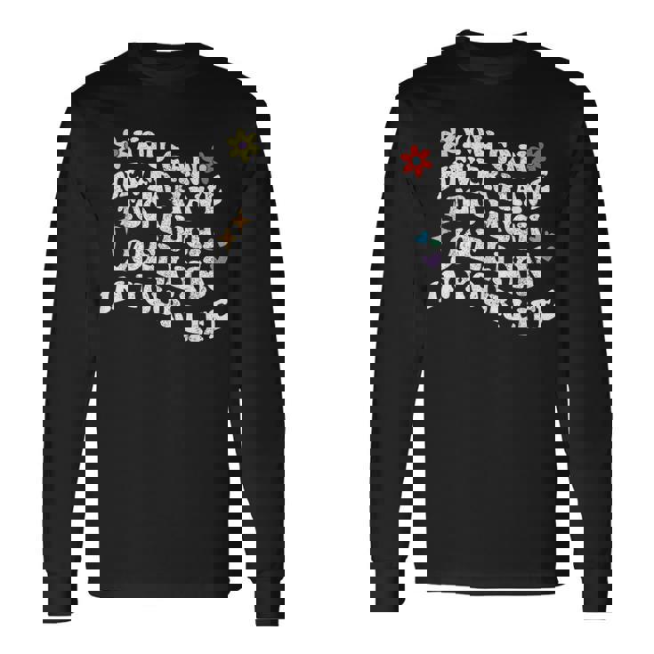 レトログルーヴィーなジョエリンをあなたの中に持ちすぎることは決してありません。 長袖Tシャツ