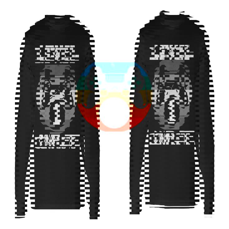 レベル1 結婚1周年記念ギフト 彼への完全ギフト 長袖Tシャツ