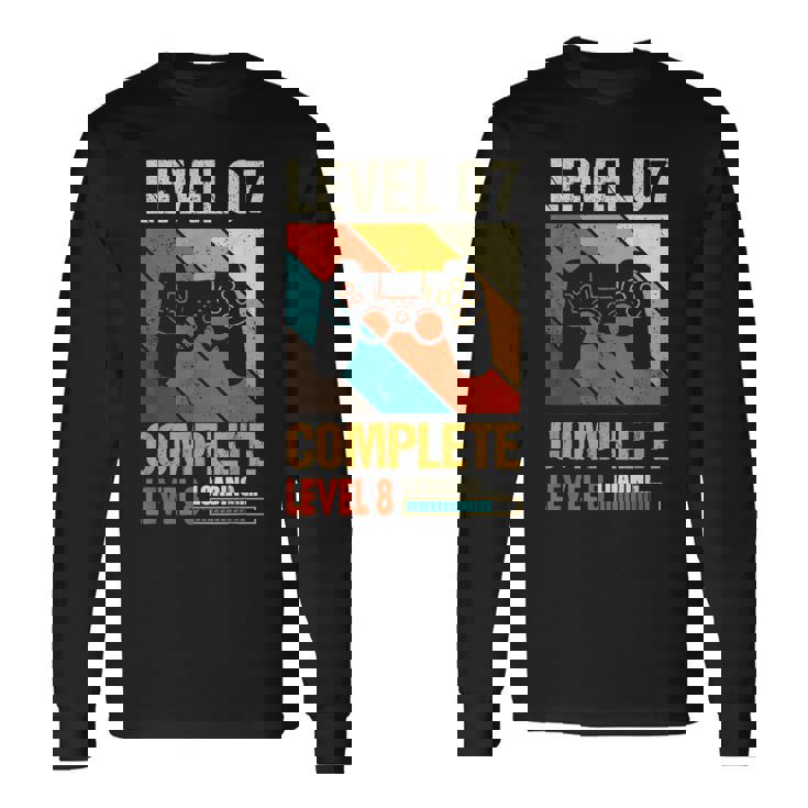 レベル7 コンプリートレベル8 ロード7年 結婚記念日 長袖Tシャツ