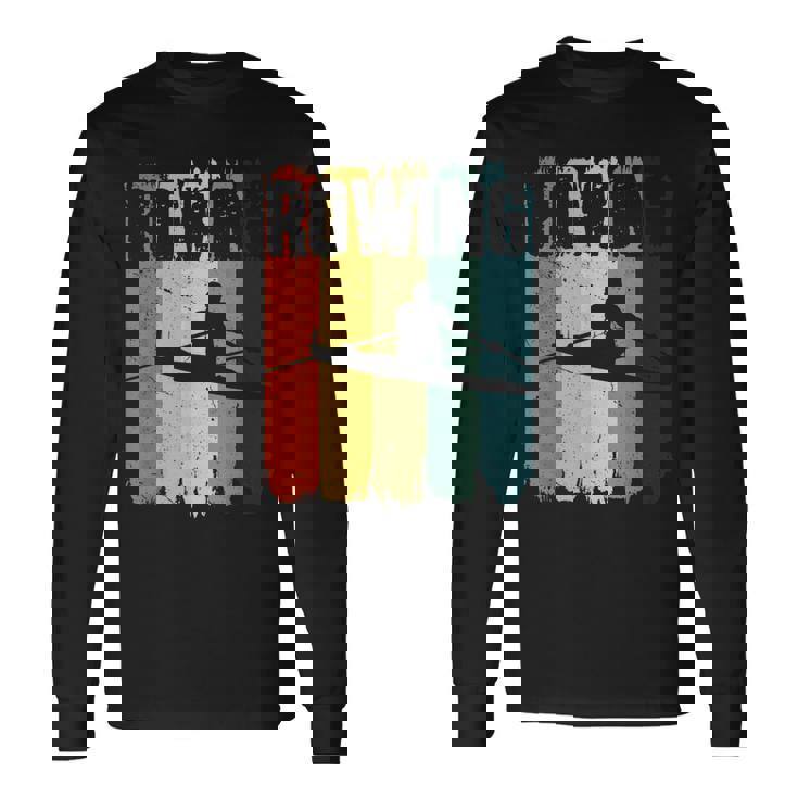 ロウイングスポーツ。レトロビンテージ。Rowing Crew（ローイングクルー 長袖Tシャツ