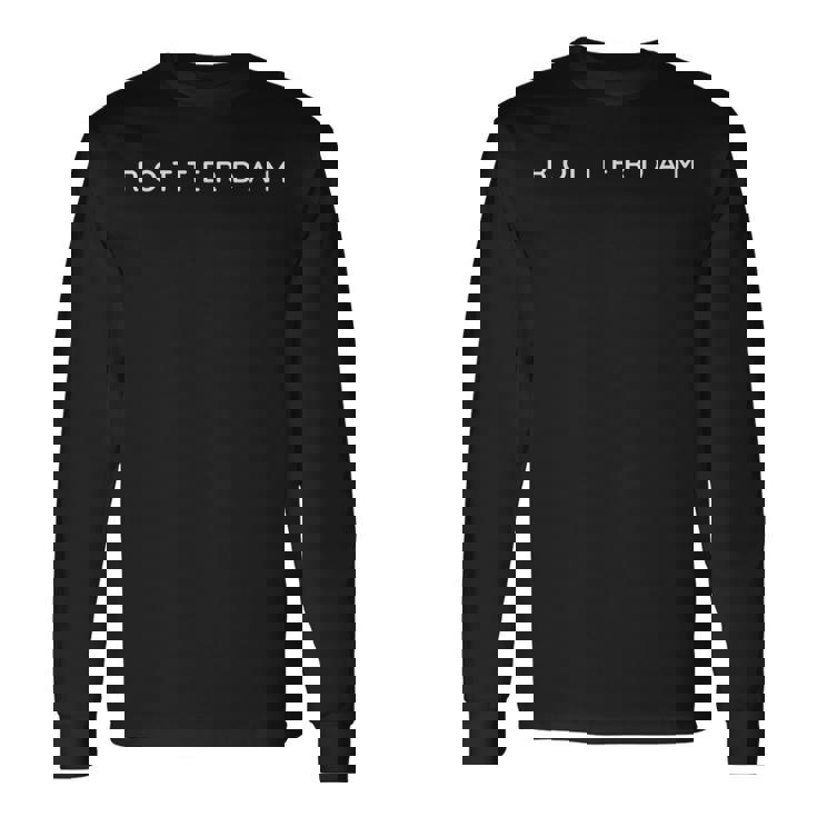 ロッテルダム お土産 ロッテルダムロッテルダマーズ ホームタウン 長袖Tシャツ