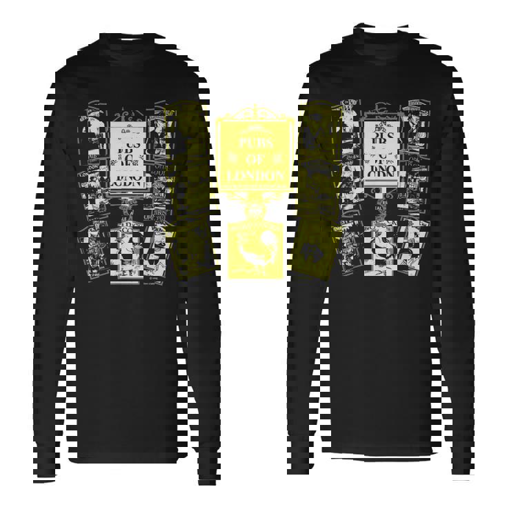 ロンドンスプラッシュパブ・オブ・ロンドン 長袖Tシャツ