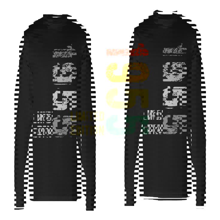 ヴィンテージ 1955 71 歳のギフト 限定版 71 歳の誕生日 長袖Tシャツ