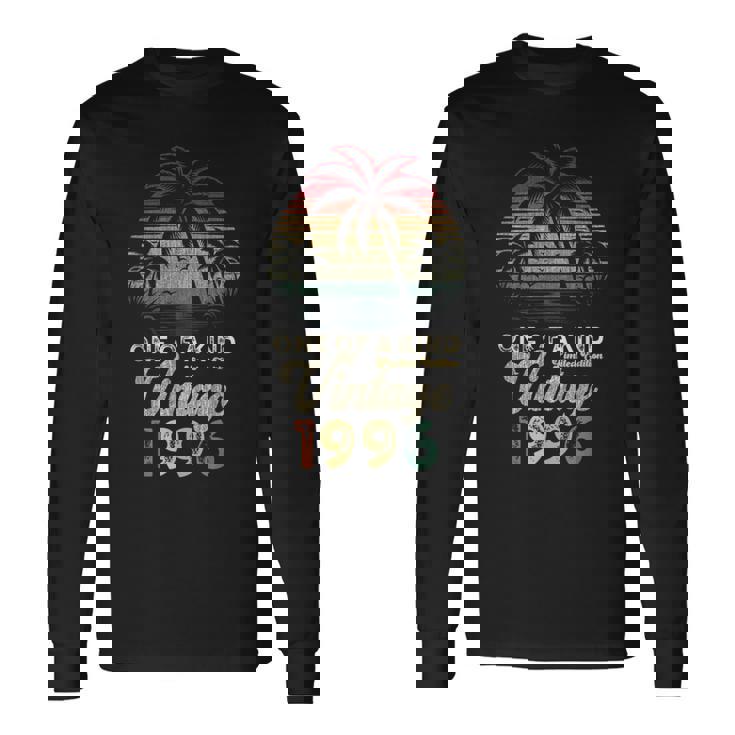 ヴィンテージ 1996年 誕生日 30歳 ヤシの木 レトロ 長袖Tシャツ
