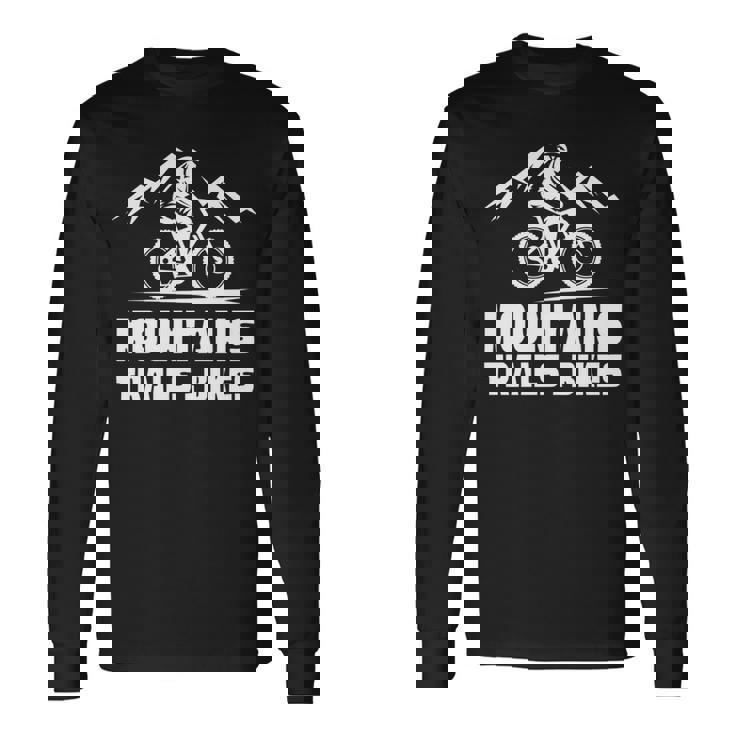ヴィンテージ マウンテンバイク メンズ レディース バイカー Mtb トレイルバイク 長袖tシャツ 長袖Tシャツ