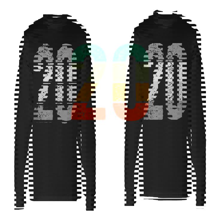 ヴィンテージナンバー20 永遠の20周年記念 長袖Tシャツ