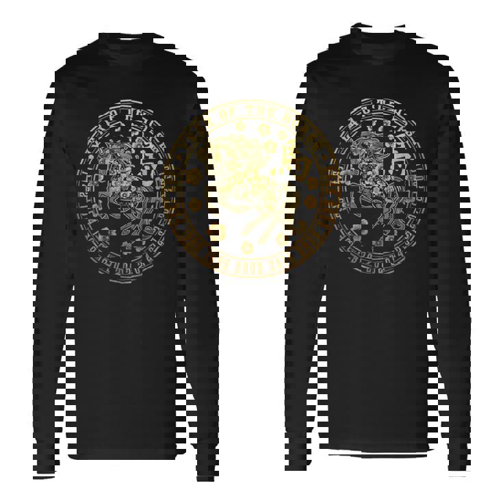 ヴィンテージ旧正月2026年午年干支 長袖Tシャツ