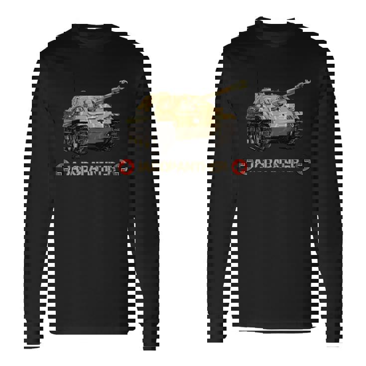 ヴィンテージ第二次世界大戦ドイツ対戦車ヤークトパンターsdKfz。 173 長袖tシャツ 長袖Tシャツ
