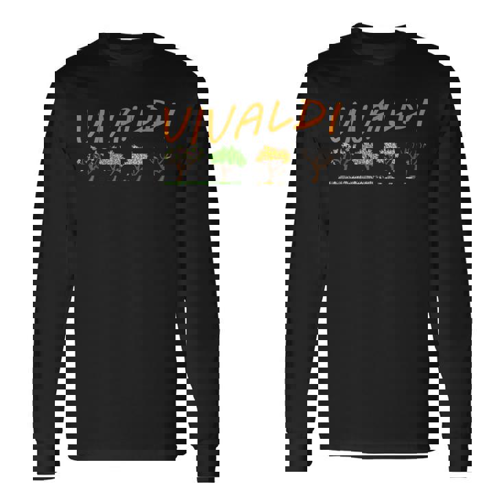 ヴィヴァルディ四季クラシック音楽ギフト 長袖Tシャツ ギフトのアイデア