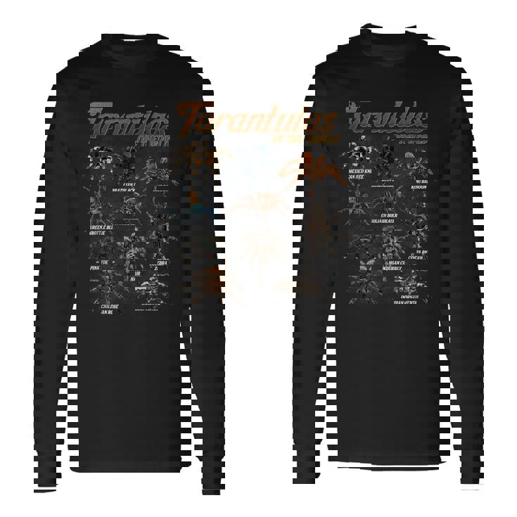 世界のタランチュラス・オブ・ザ・ワールド クモのペットクモ タランチュラ愛好家 長袖Tシャツ