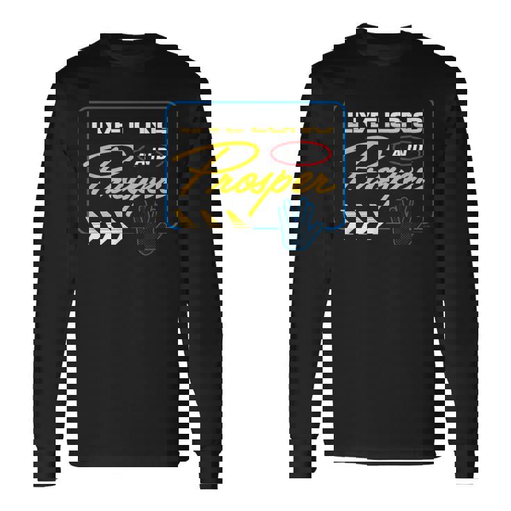 公式スタートレック Live Long And Prosper 長袖Tシャツ