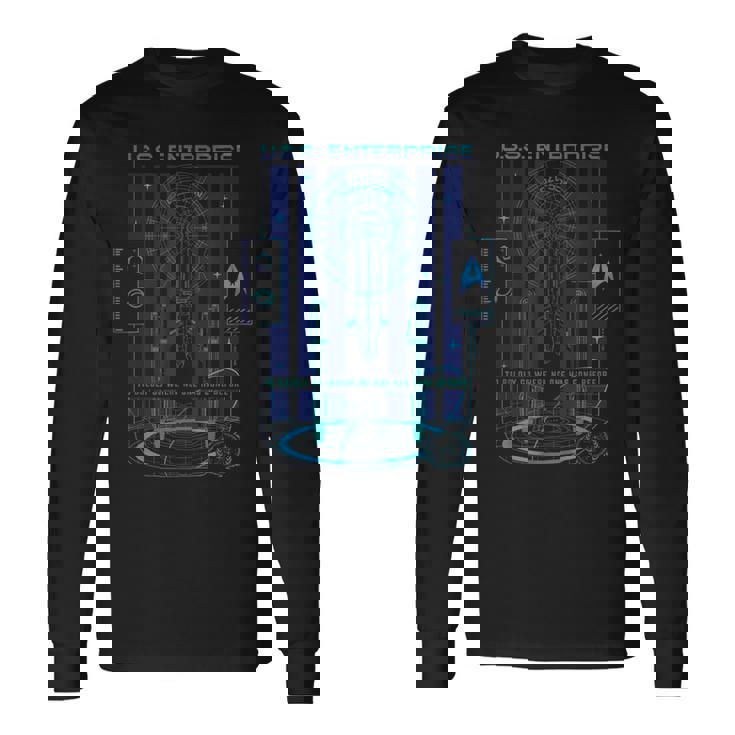 公式スタートレック UsSエンタープライズ 長袖Tシャツ ギフトのアイデア