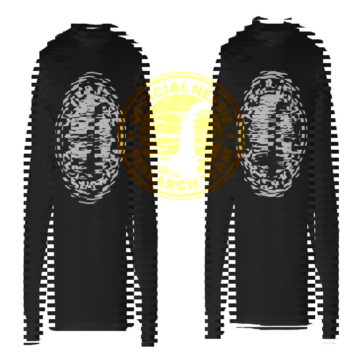 公式ネッシー研究チーム ネス湖 モンスター スコットランド 長袖Tシャツ