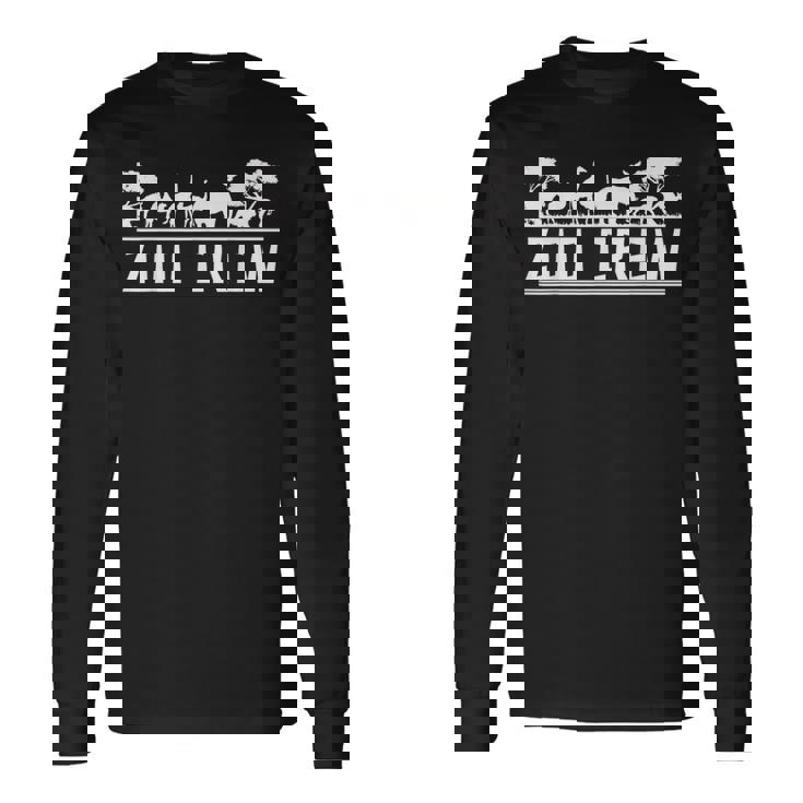 動物園 動物園 サファリ キリン ライオン ゾウ 動物園 長袖Tシャツ