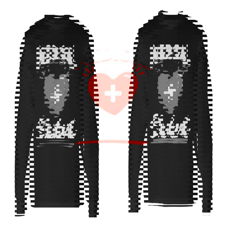 医学生 研究 大学 医学部 医学生 長袖Tシャツ