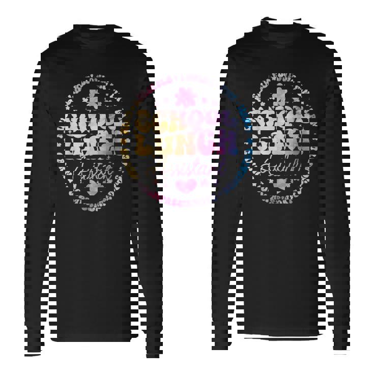 学校給食アシスタントマネージャー フードサービスクルースクワッド 長袖Tシャツ