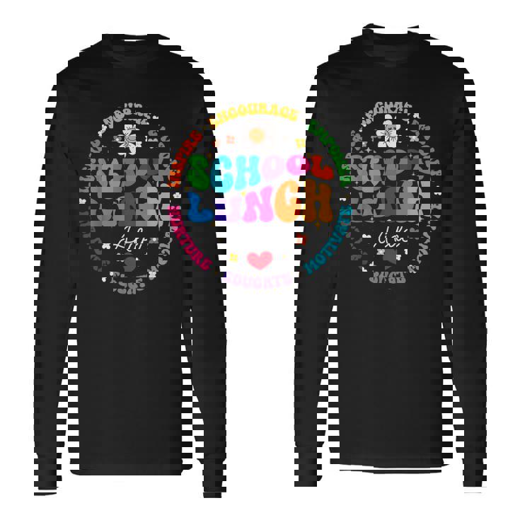 学校給食補佐官 フードサービスクルーヘルパースクワッド 長袖Tシャツ