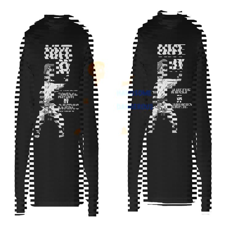 少年空手 キッズ空手ファイター格闘技 長袖Tシャツ