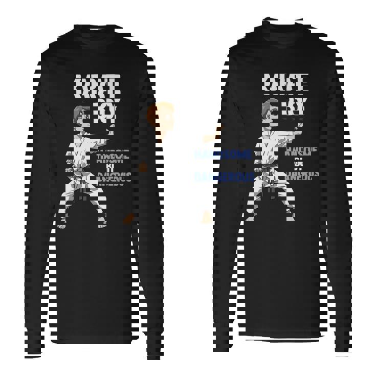 少年空手 キッズ空手ファイター格闘技 長袖tシャツ 長袖Tシャツ