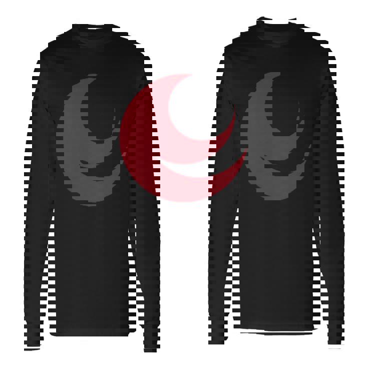 広島県旗シンボル 日本 中国 長袖Tシャツ