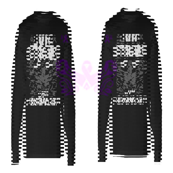 強く生きる 線維筋痛症への認識 線維筋痛症 長袖Tシャツ