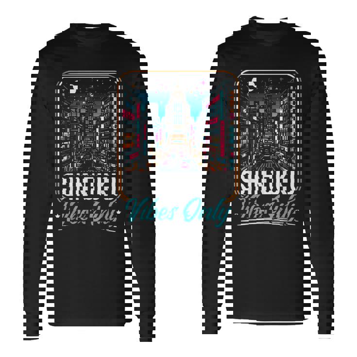 新宿 日本旅行 日本語 I Love Japan 長袖Tシャツ