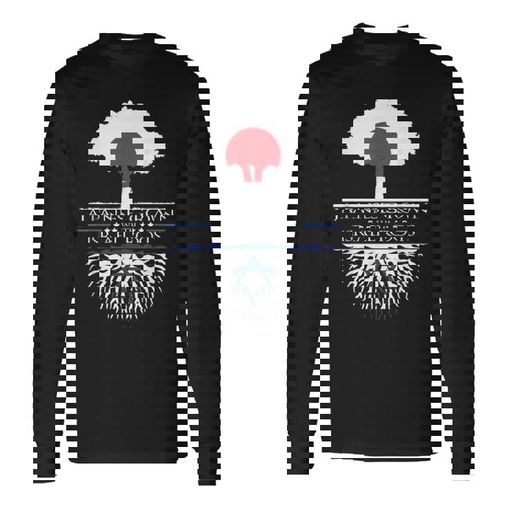 日本人が育てたイスラエルのルーツ 日本 イスラエル ユダヤ人移民 長袖Tシャツ