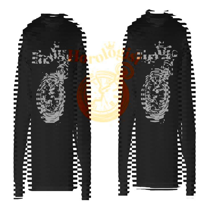 時計製作者 時計製作者 時計師 時計 長袖tシャツ 長袖Tシャツ ギフトのアイデア