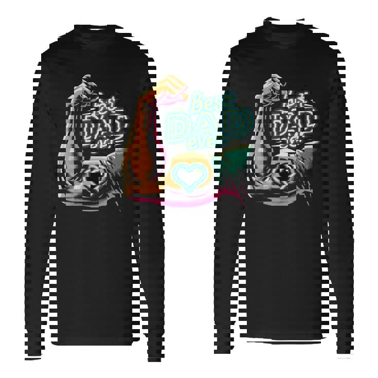 最高のお父さん 父の日 お父さんになる人 お父さん お父さん 長袖Tシャツ