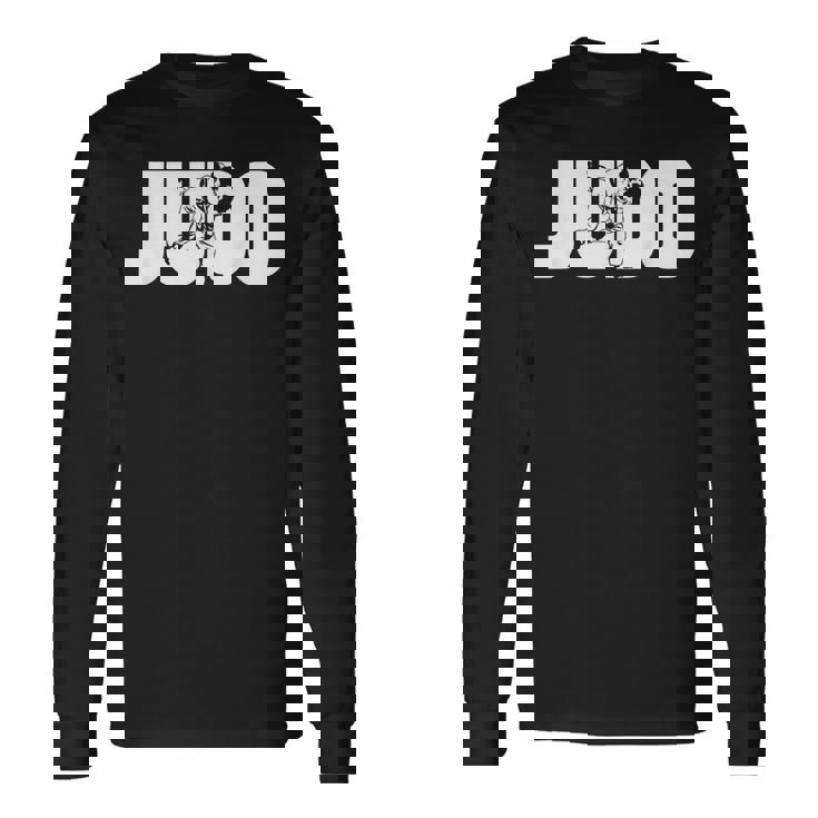 柔道武道インストラクター 教師 ギフトtシャツ 長袖Tシャツ