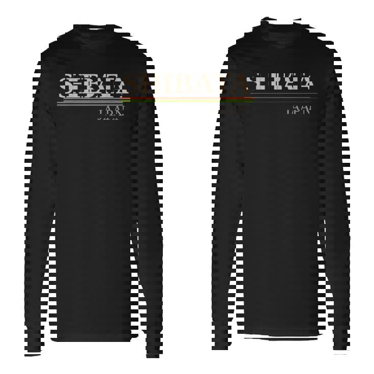 柴田ジャパン 長袖Tシャツ