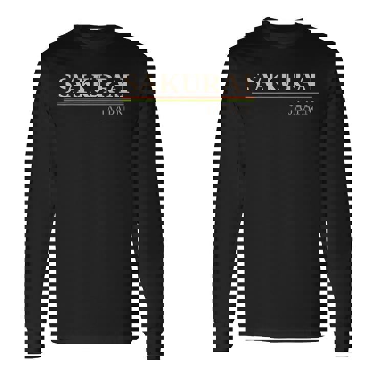 櫻井日本 長袖Tシャツ