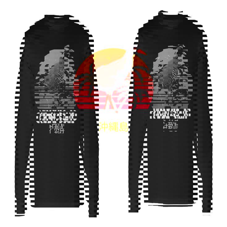沖縄レール 沖縄 やんばるくいな ヤンバルクイナ山原水鶏 長袖Tシャツ
