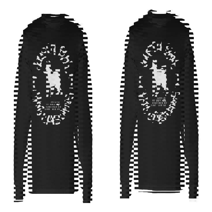 犬 おもしろ おしゃれ イヌ 可愛い 柴犬 豆柴 小豆柴 シルエット 長袖Tシャツ